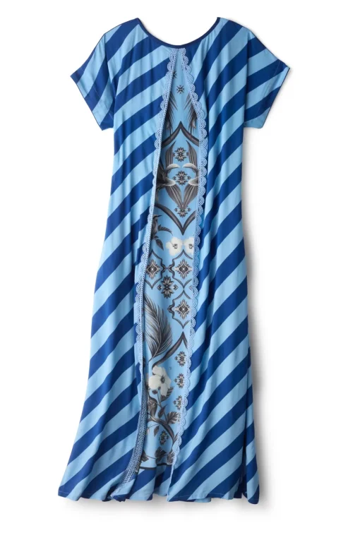 Draped Maxi Caftan