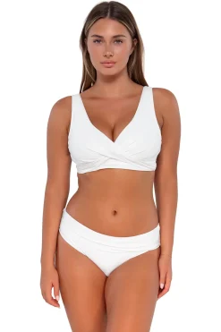 Elsie Underwire Bralette Bikini Top (D+ Cup)