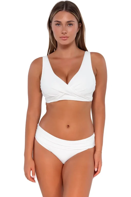 Elsie Underwire Bralette Bikini Top (D+ Cup)