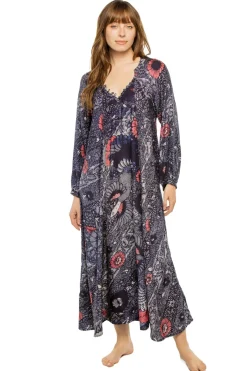 Fiore Silk Maxi Dress