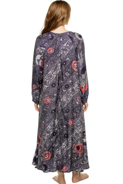 Fiore Silk Maxi Dress