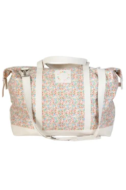 Floral Canvas Weekender