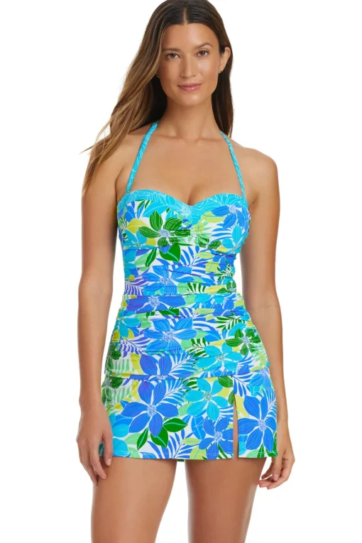 Fresh Takes Bandeau Tankini Top