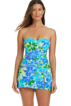 Fresh Takes Bandeau Tankini Top
