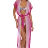 Fringe Long Kimono