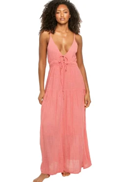 Front Tie Maxi Dress