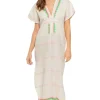 Gasira Plunge Caftan
