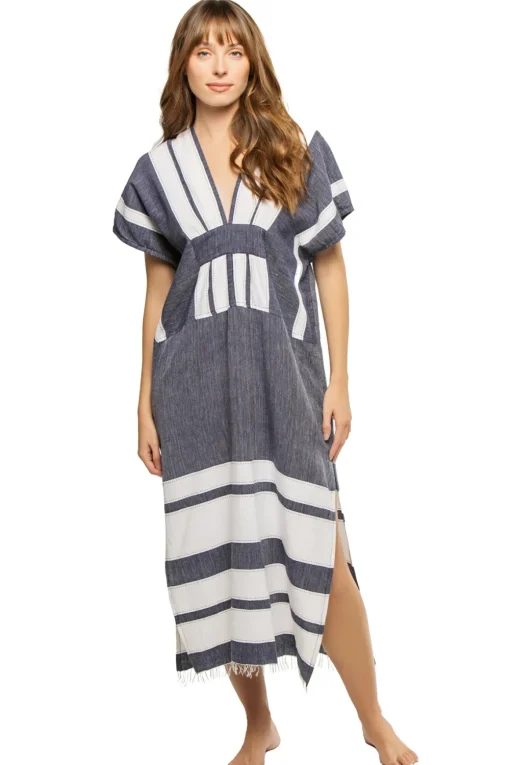 Gasira V-Neck Caftan