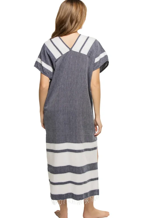 Gasira V-Neck Caftan