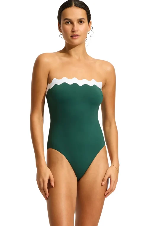 Gia Bandeau One Piece Swimsuit