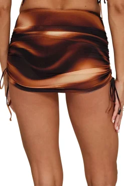 Hadal High Waist Skirted Bottom