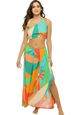 Hali Asymmetrical Crop Top