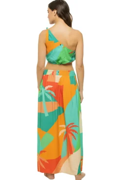 Hali Asymmetrical Crop Top