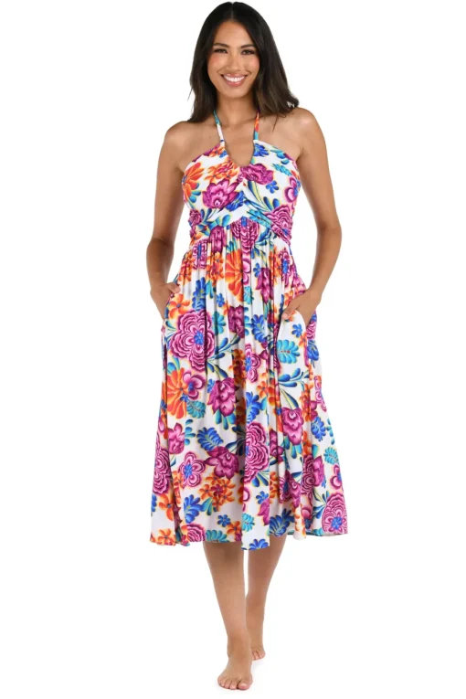 Halter Midi Dress