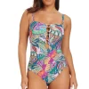 Hammered Rings One Piece Swimsuit