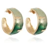 Idra Wide Hoop Earrings