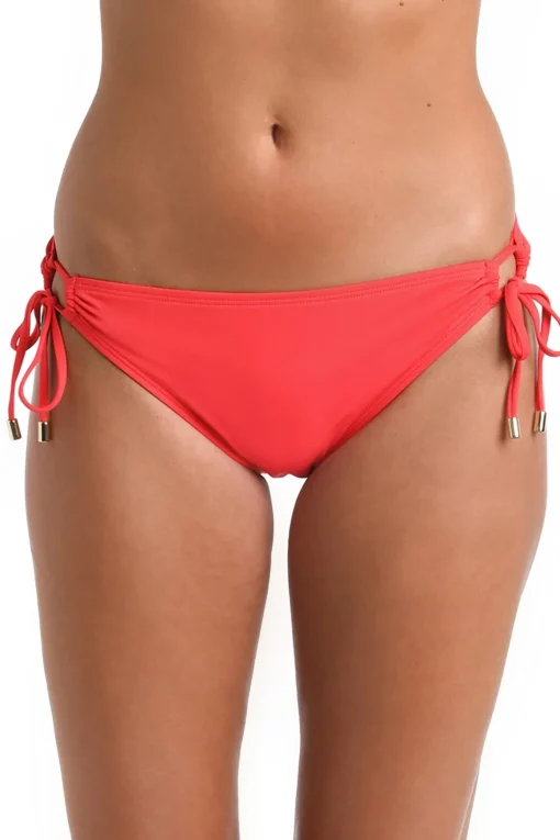 Island Goddess Loop Tie Side Hipster Bikini Bottom
