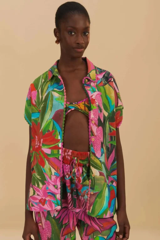 Jardin De Reve Button Up Shirt