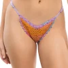Kendall Multicolor Crochet Brazilian Bikini Bottom