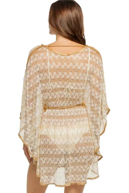 Lace Zig-Zag Caftan