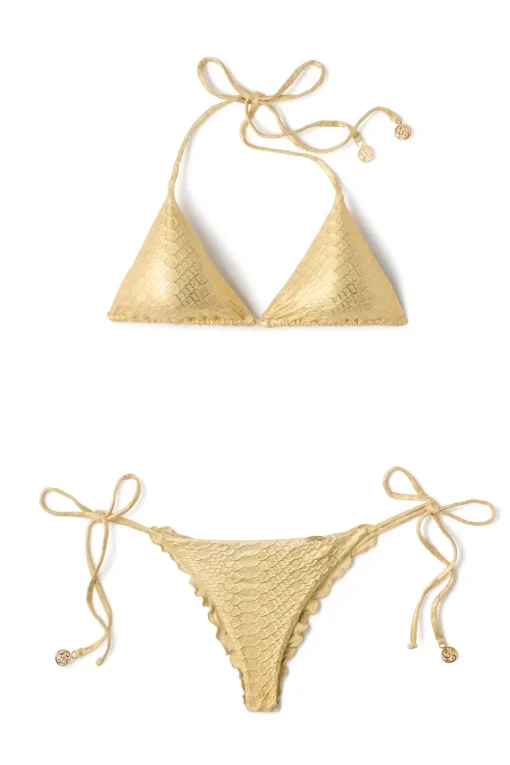 Medusa Brazilian Tie Side Bikini Bottom