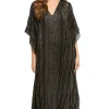 Metallic Weave Caftan