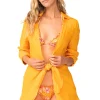 Millie Linen Kimono Shirt Dress