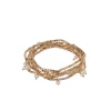 Mini Pearl Bracelet Set