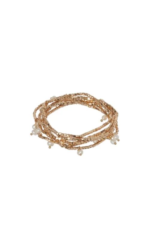 Mini Pearl Bracelet Set