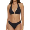 Mira Banded Halter Bikini Top