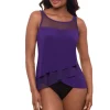 Mirage Mesh Tankini Top