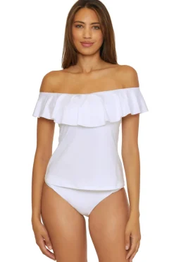 Monaco Off Shoulder Bandeau Tankini Top