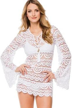 Noah Crochet Lace-Up Tunic