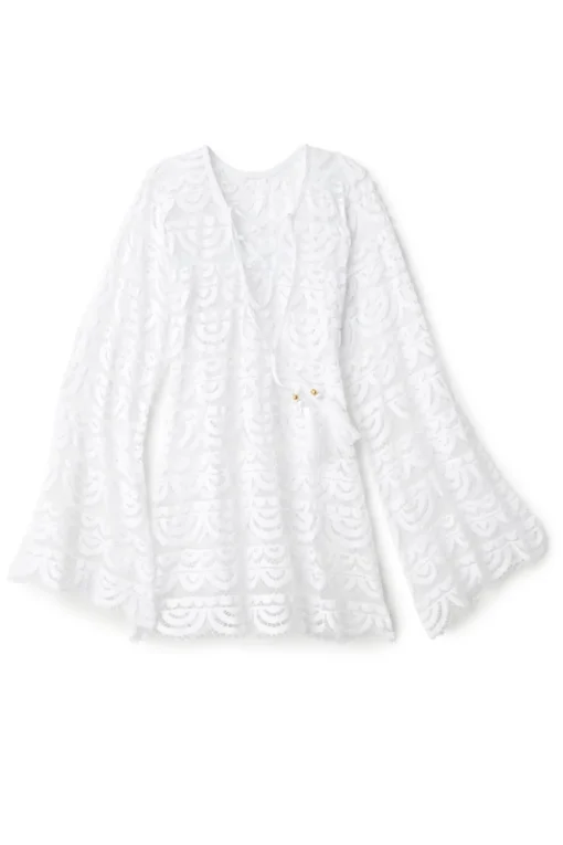 Noah Crochet Lace-Up Tunic