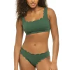 Palm Springs Scallop Bralette Bikini Top