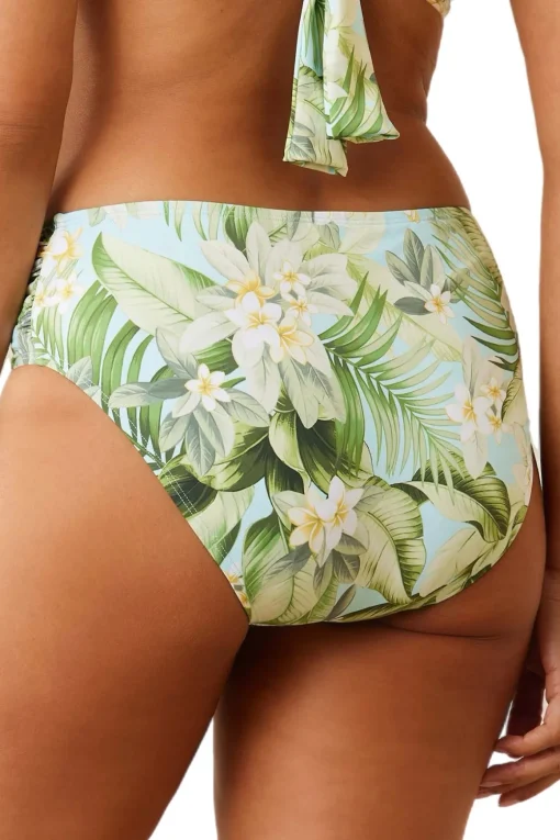 Paradise Fronds High Waist Bikini Bottom