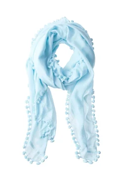 Pom Pom Dupatta Scarf/Pareo