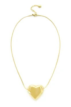 Puff Heart Necklace