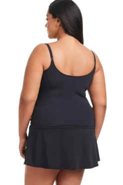 Scoop Neck Tankini Top