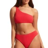 Sea Dive Asymmetrical Bikini Top