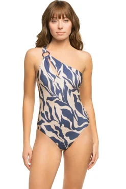 Sereno Asymmetrical One Piece Swimsuit