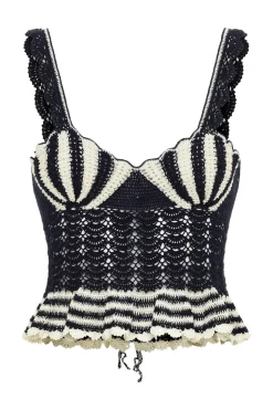 Shell Crochet Top