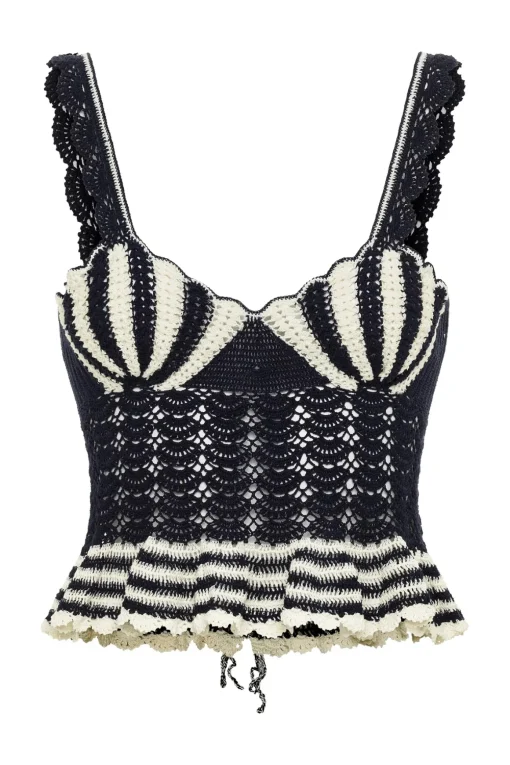 Shell Crochet Top