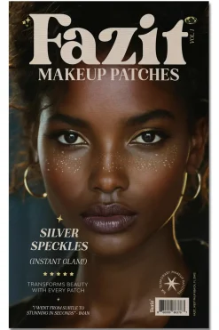 Silver Glitter Freckles Makeup Patches