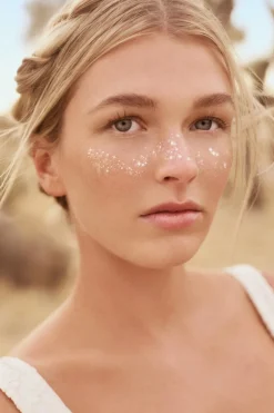 Silver Glitter Freckles Makeup Patches