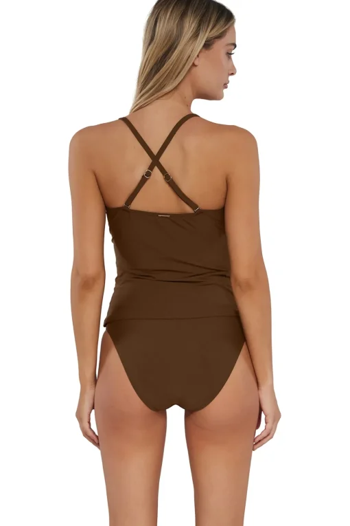 Simone Convertible Strap Tankini Top