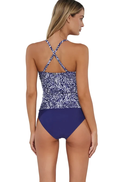 Simone Convertible Strap Tankini Top