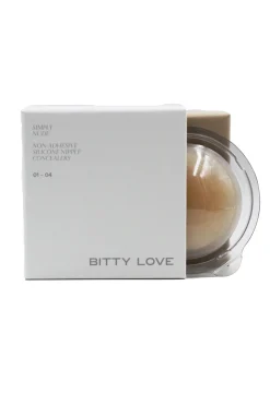 Simply Nude Non-Adhesive Silicone Nipple Concealers Light Small