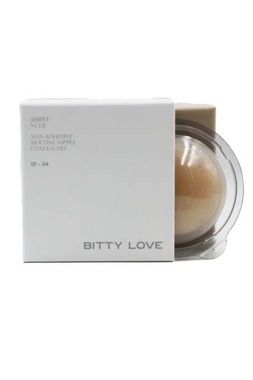 Simply Nude Non-Adhesive Silicone Nipple Concealers Light Small