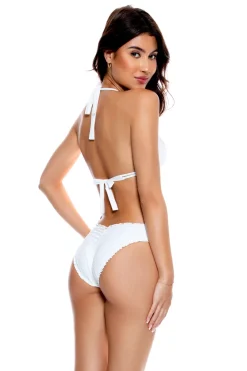 Sliding Triangle Halter Bikini Top